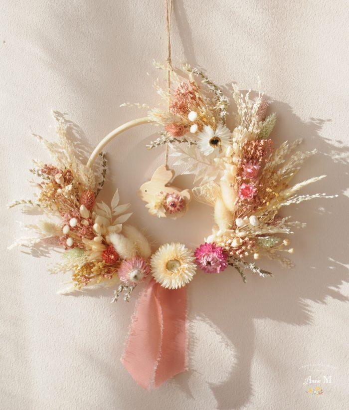 boutique en ligne de décoration en fleurs séchées couronne décoration chambre enfant Pays imaginaire