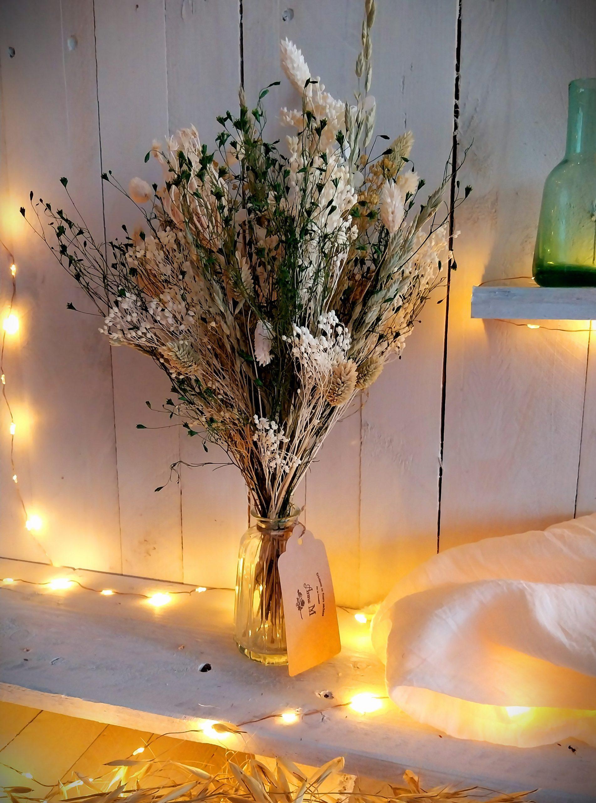 Bouquet de fleurs séchées Fenouil décoration champêtre