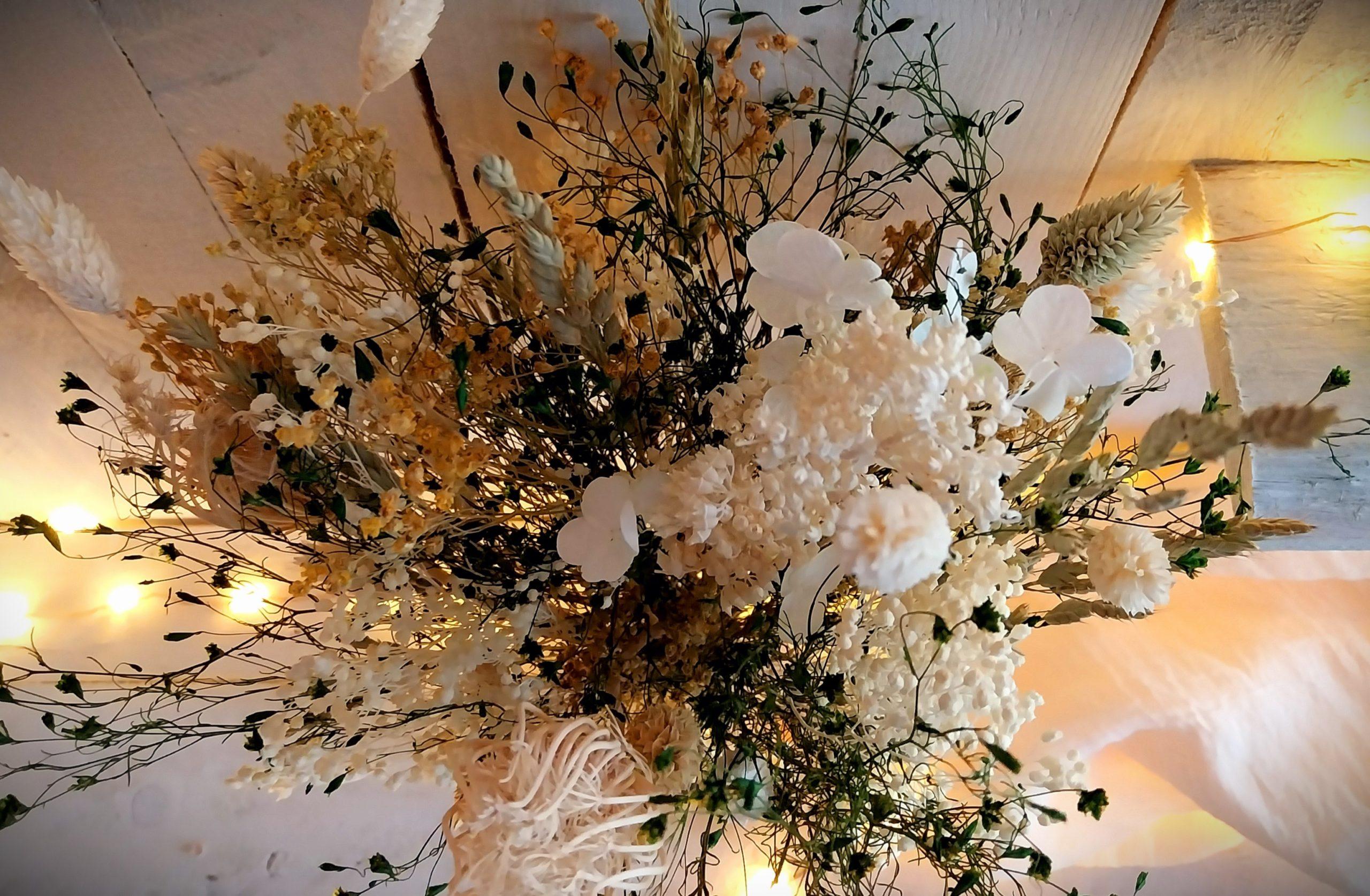 Bouquet de fleurs séchées Fenouil prêt à poser