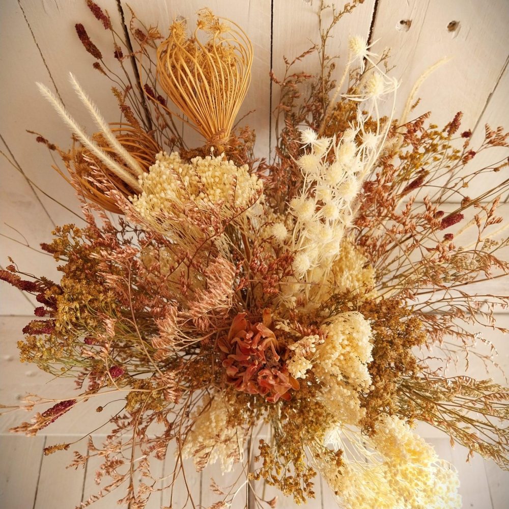 La fleur séchée française : origine, culture et qualité face aux fleurs importées