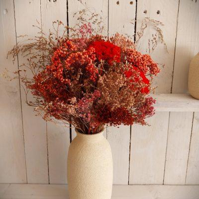 Bouquet de fleurs séchées Panicum
