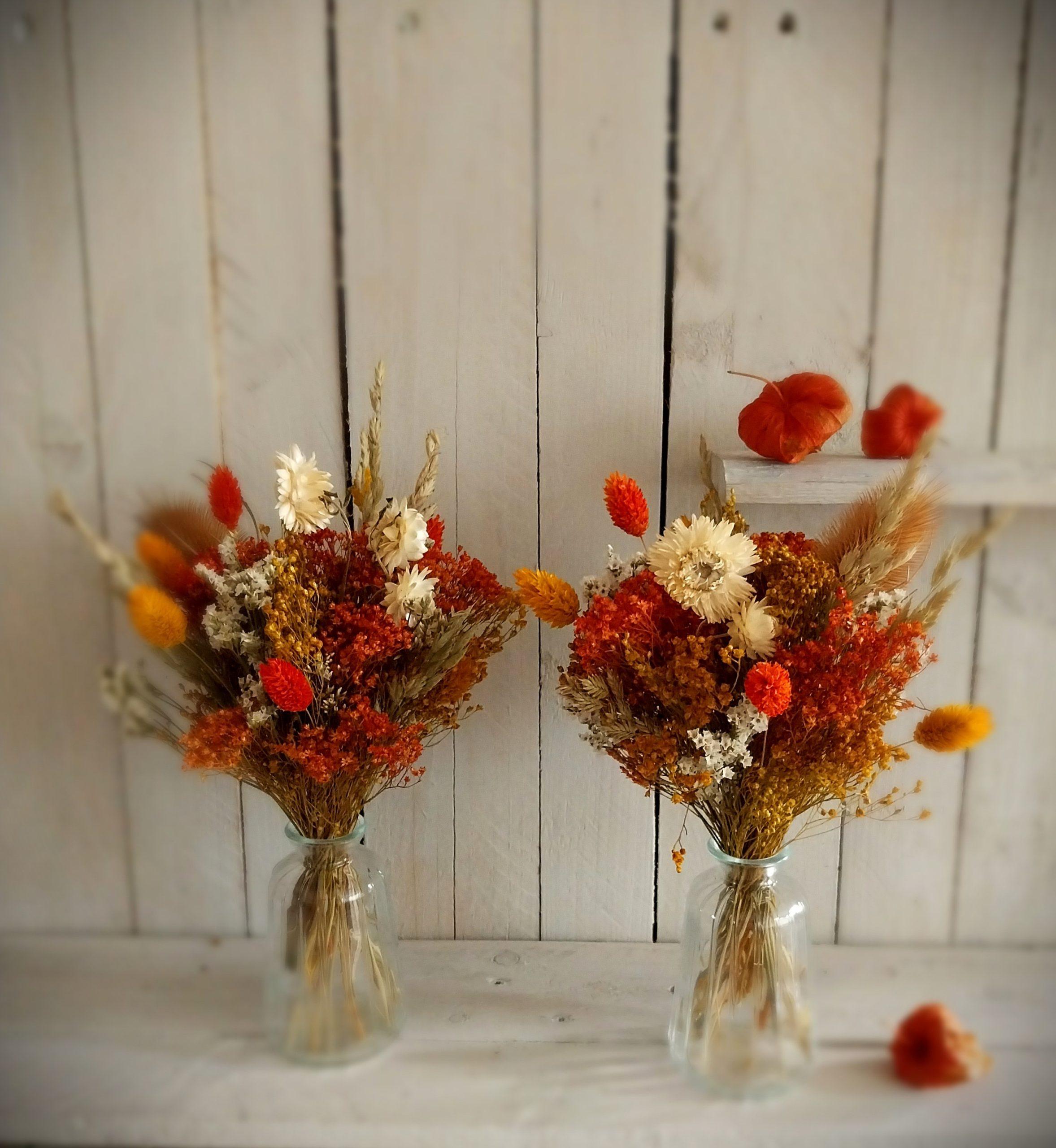 Bouquets de fleurs séchées Limo