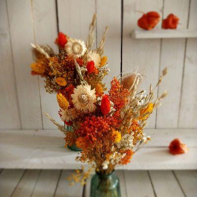 Bouquet de fleurs séchées Limo